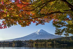 Framing Prints: Mt. Fuji, Lake Tanuki, Fujinomiya, Shizouka, Honshu, Japan