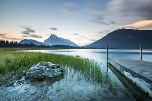 Rundle Prints: Mt. Rundle at Sunrise, Vermilion Lakes, Banff National Park, Alberta, Canada
