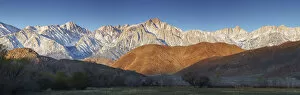 Images Dated 30th November 2016: Mt. Whitney & Alabama Hills, Eastern Sierras, Lone Pine, California, USA