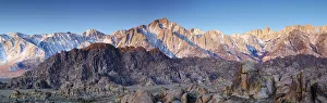 Alabama Hills Gallery: Mt. Whitney & Alabama Hills, Eastern Sierras, Lone Pine, California, USA
