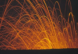 Fire Prints: Mt. Yasur volcano