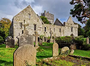 Grave Prints: Muckross Abbey and Cemetery, Killarney National Park, County Kerry, Ireland