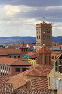 Mudejar Prints: Mudejar tower, Teruel, Aragon, Spain