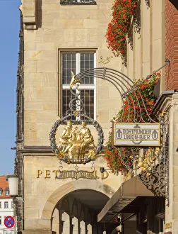 Peter Fischer Prints: Muenster, City of Westphalian Peace, North Rhine-Westphalia, Germany
