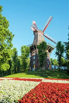 Images Dated 2nd December 2022: Muhle am Wall windmill, Bremen City, Bremen, Germany