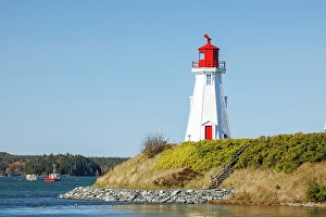 Mulholland Point Prints: Mulholland Point Lighthouse Welshpool, Campobello Island, New Brunswick, Canada