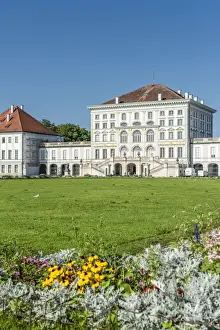 Munich, Bavaria, Germany. The Nymphenburg Palace with its landscape garden