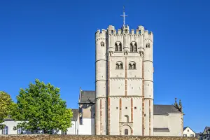 Minster Prints: Munstermaifeld minster, Eifel, Rhineland-Palatinate, Germany