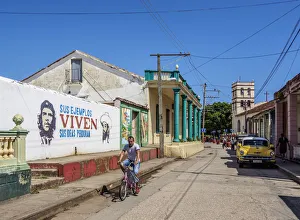 Mural Painting with Che Guevara and Camilo Cienfuegos, Antonio Maceo Street, Baracoa