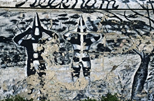 Mural of Yahgan Indians