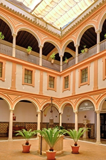 Historic Center Prints: Museo de Bellas Artes de Sevilla. Andalusia, Spain