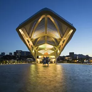 Images Dated 25th January 2016: The Museu do Amanha (Museum of Tomorrow) by Santiago Calatrava opened December 2015