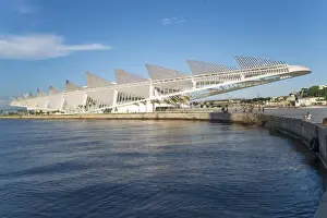The Museu do Amanha (Museum of Tomorrow) by Santiago Calatrava opened December 2015