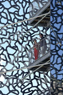 Couple Gallery: Museum of European and Mediterranean Civilisations, Marseille, Provence Alpes Cote