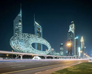 Images Dated 5th May 2023: Museum of the Future, Sheikh Zayed Road, Downtown, Dubai, United Arab Emirates