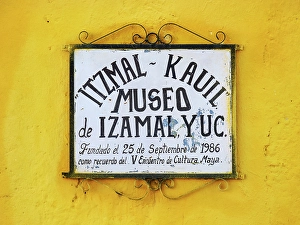 Izamal Prints: Museum of Izamal, Yucatan State, Mexico
