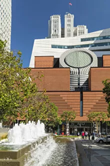 Northern California Collection: Museum of Modern Art, architect Mario Botta, San Francisco, California, USA