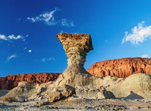 The Mushroom Rock Formation, Ischigualasto Provincial Park, UNESCO World Heritage Site