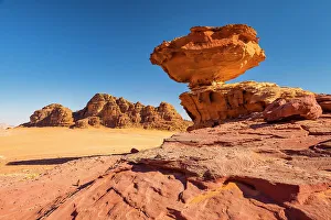 Jordanian Prints: Mushroom Rock, Wadi Rum, Jordan