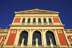 Concert Hall Prints: Musikverein, Society of Friends of the Music, Vienna, Austria, Central Europe