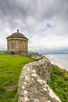 Mussenden temple, Castlerock, County Antrim, Ulster region, northern Ireland, United