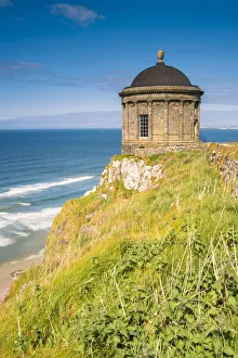 Mussenden temple, Castlerock, County Antrim, Ulster region, northern Ireland, United