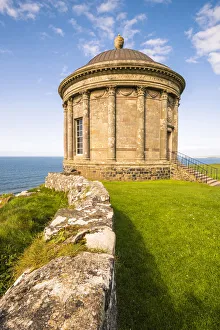 Mussenden temple, Castlerock, County Antrim, Ulster region, northern Ireland, United