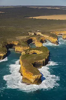Stacks Prints: Mutton Bird Island, Twelve Apostles Marine National Park near Port Campbell