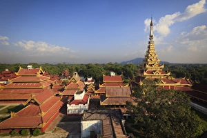 Myanmar (Burma), Mandalay, Mandalay Palace