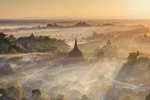 Myanmar (Burma), Rakhine State, Mrauk U Archaeological Sitesunr