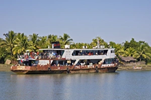 Myanmar, Burma, Rakhine State, Kaladan River