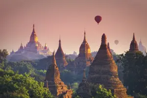 Myanmar (Burma), Temples of Bagan (Unesco world Heritage Site), Ananda Temple