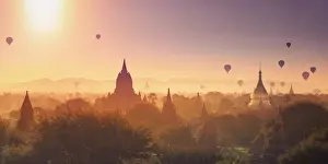 Myanmar (Burma), Temples of Bagan (Unesco world Heritage Site)