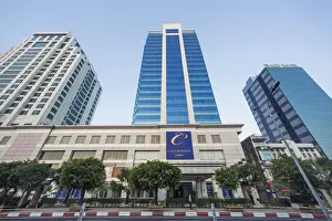 Myanmar (Burma), Yangon, Centrepoint Towers Office Building