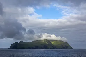 Lonely Prints: Mykines, Faroe Islands. View from the coast