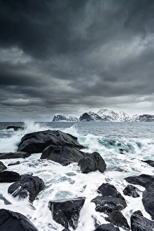 Images Dated 12th December 2017: Myrland, Lofoten Island, Norway