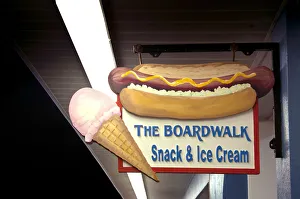 Myrtle Beach Prints: Myrtle Beach, Boardwalk, South Carolina