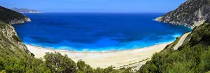 Myrtos Beach, Kefalonia, Greece, Ionian Islands