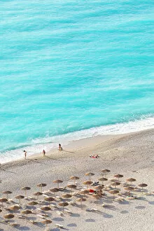 Images Dated 19th July 2022: Myrtos Beach, Kefalonia, Ionian Islands, Greece