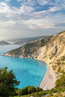 Images Dated 19th July 2022: Myrtos Beach, Kefalonia, Ionian Islands, Greece
