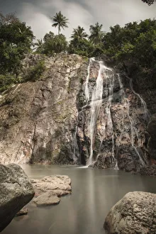Images Dated 12th February 2014: Na Mueang Waterfall, Koh Samui, Thailand
