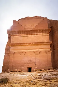 Tombs Prints: Nabatean tomb of Lihyan son of Kuza