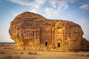 Tombs Prints: Nabatean tombs at Jabal Al Ahmar