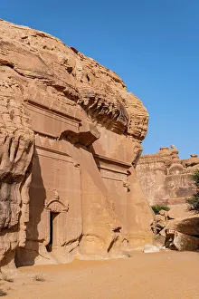 Tombs Prints: Nabatean tombs at Jabal Al Banat