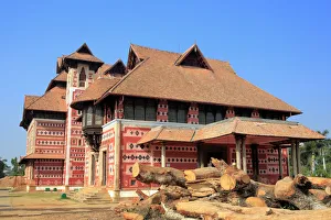 Kerala Prints: Naipier museum (1880), Trivandrum, Kerala, India