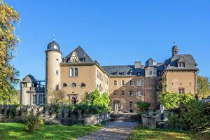 Images Dated 15th March 2023: Namedy castle near Andernach, Eifel, Rhine valley, Rhineland-Palatinate, Germany