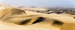 Images Dated 12th October 2017: Namib desert dunes, Namibia, Africa