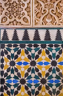 Images Dated 18th November 2022: Nasrid Palaces, Alhambra Palace, Granada Province, Andalusia, Spain