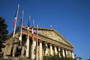 Images Dated 10th October 2008: National Assembly (Bourbon Palace), Paris, France