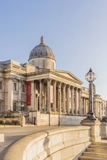 National Gallery, Trafalgar Square, London, England